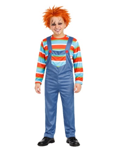 Costume di Bambola Diabolica - di alta qualità, ideale per il Carnevale, feste a tema ed eventi speciali.